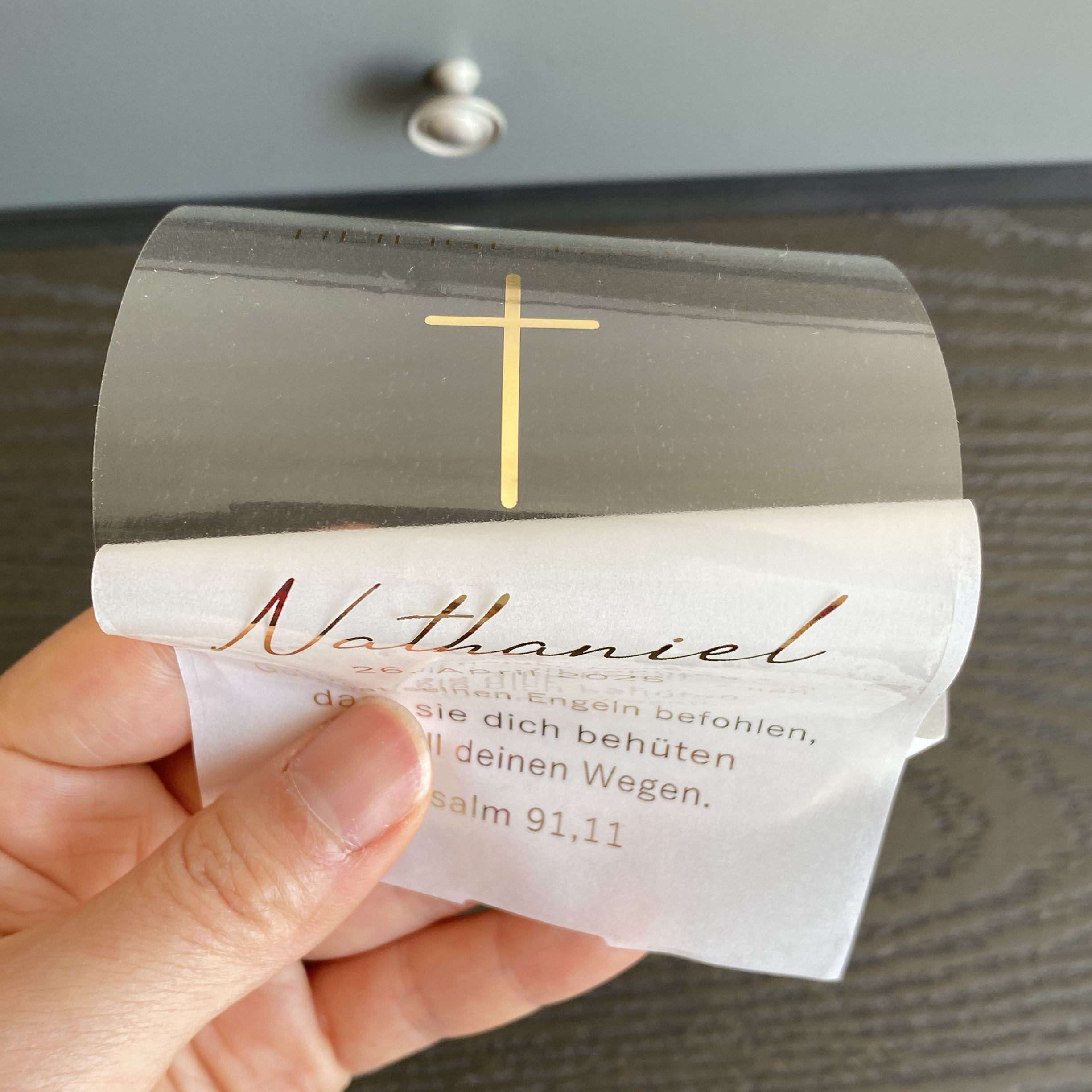 Personalized My Holy Baptism C – обзор и цена Personalised Candle Label