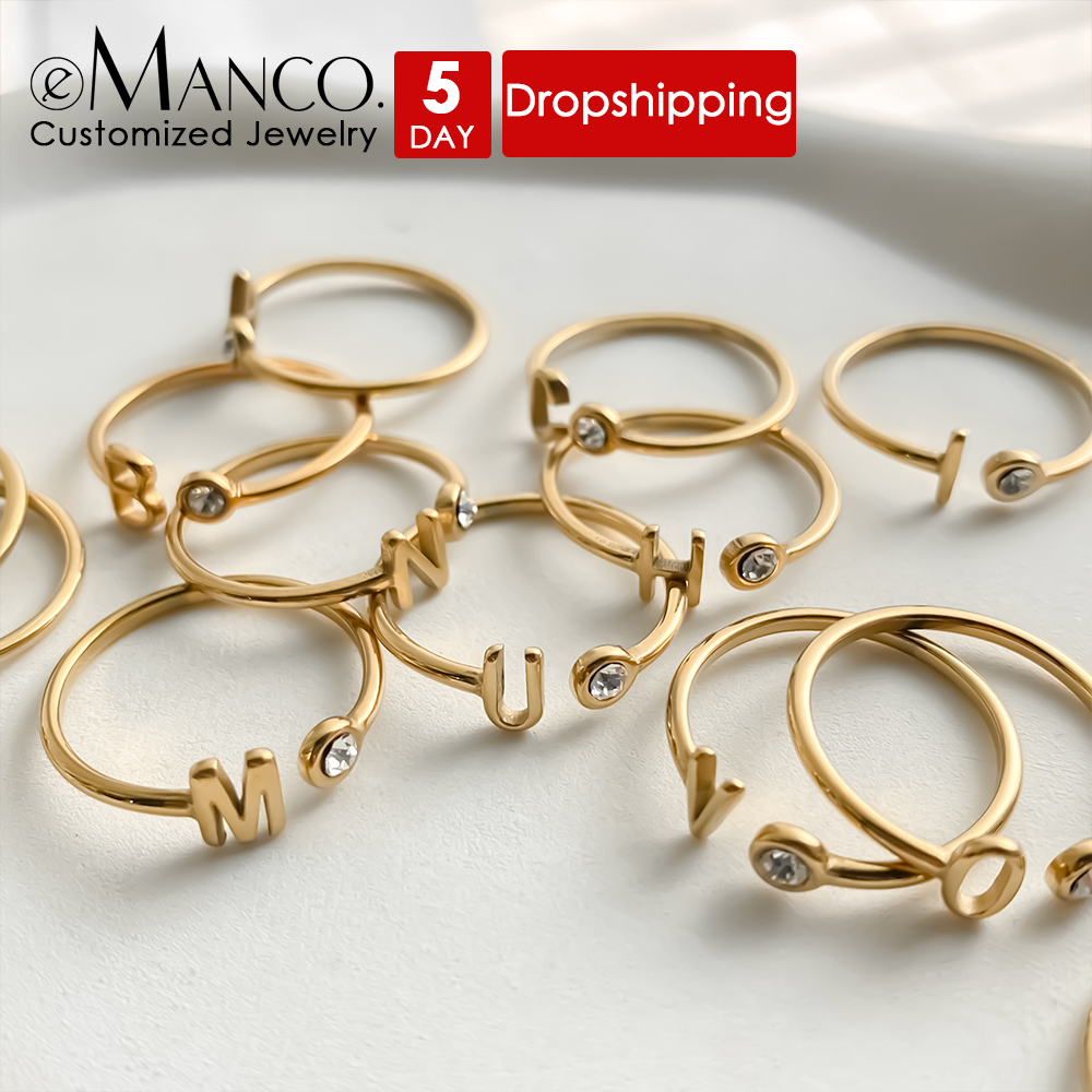 eManco Custom Open End Rings C – обзор и цена Initial Ring Custom