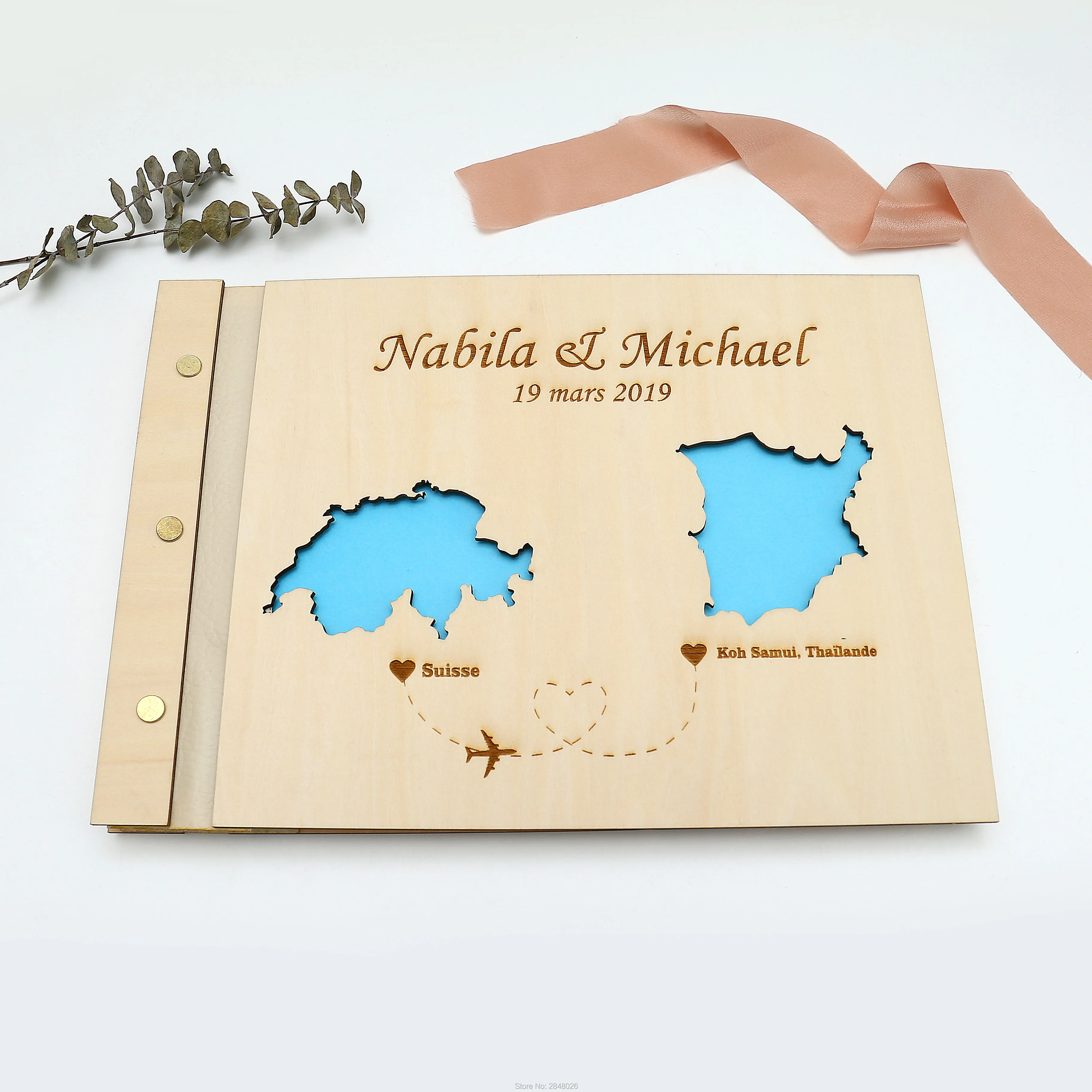 Rustic engraved wedding guestb – обзор и цена Custom Star Map