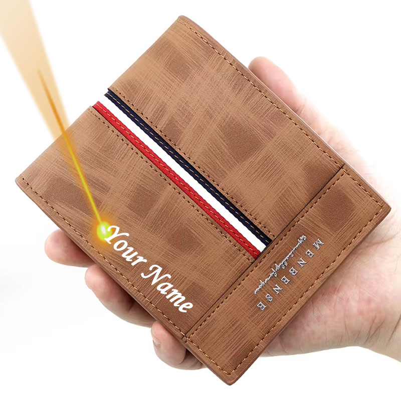 Slim Card Holder Male Purses C – обзор и цена Personalized Name Box