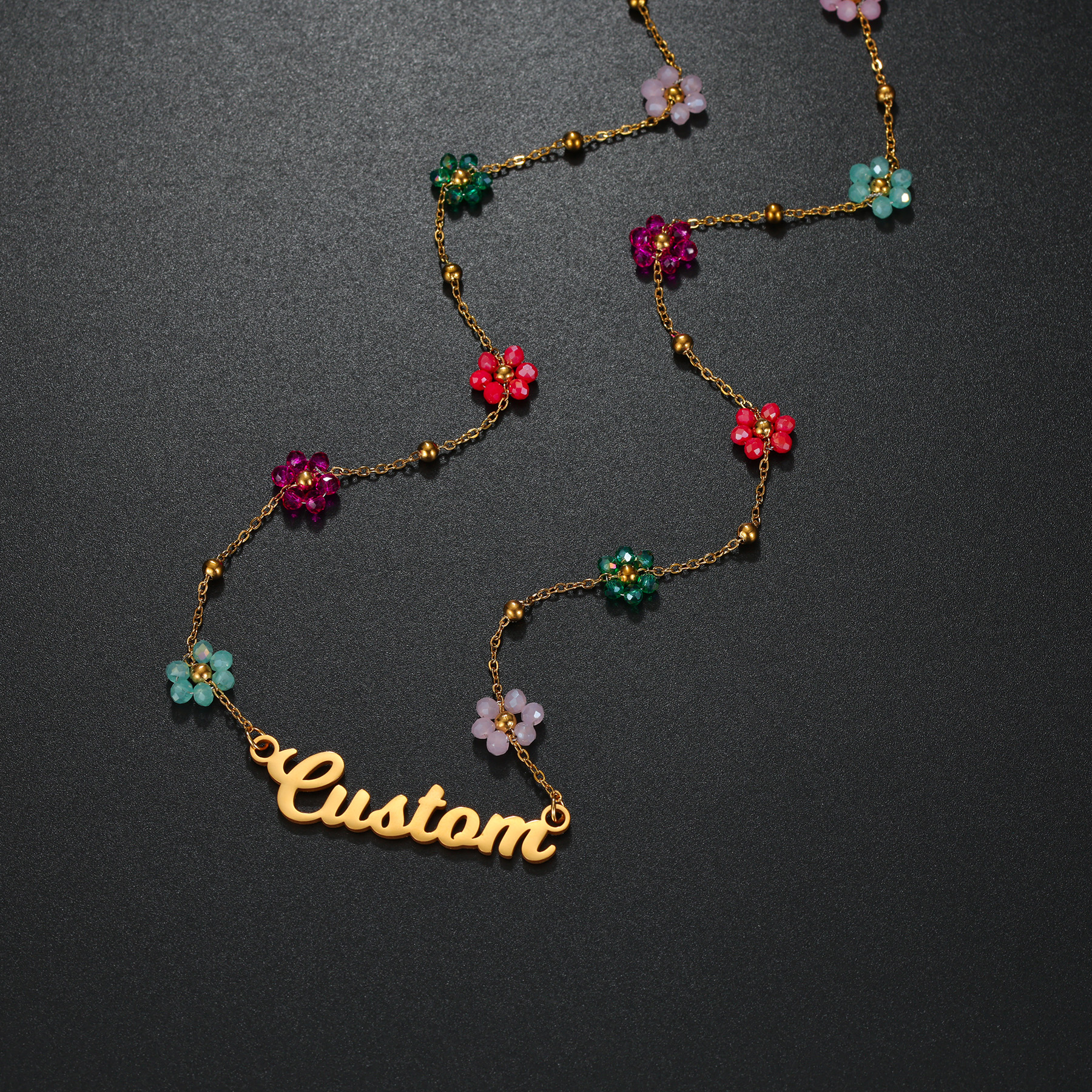 Atoztide Custom Name Jewelry S – обзор и цена Birth Flower Necklace
