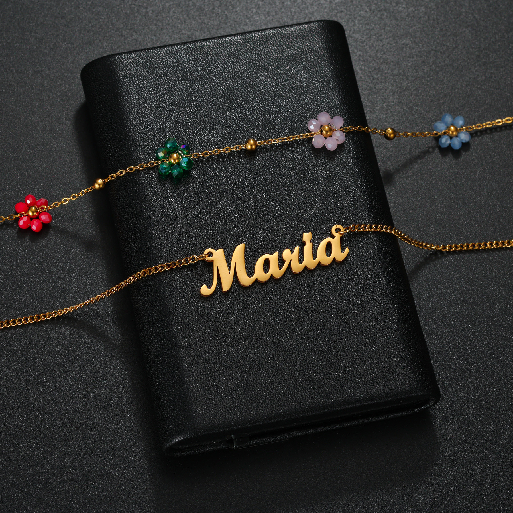 Atoztide Custom Name Jewelry S – обзор и цена Birth Flower Necklace