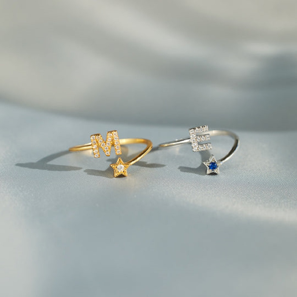 YOU WERE BORN TO SHINE INITIAL – обзор и цена Initial Ring Custom