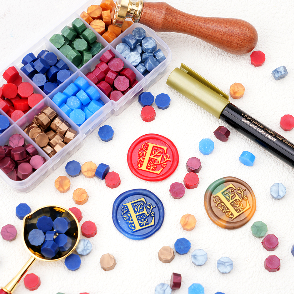 Alphabet Wax Seal Stamp Set -  – обзор и цена Wax Seal Letter Kit