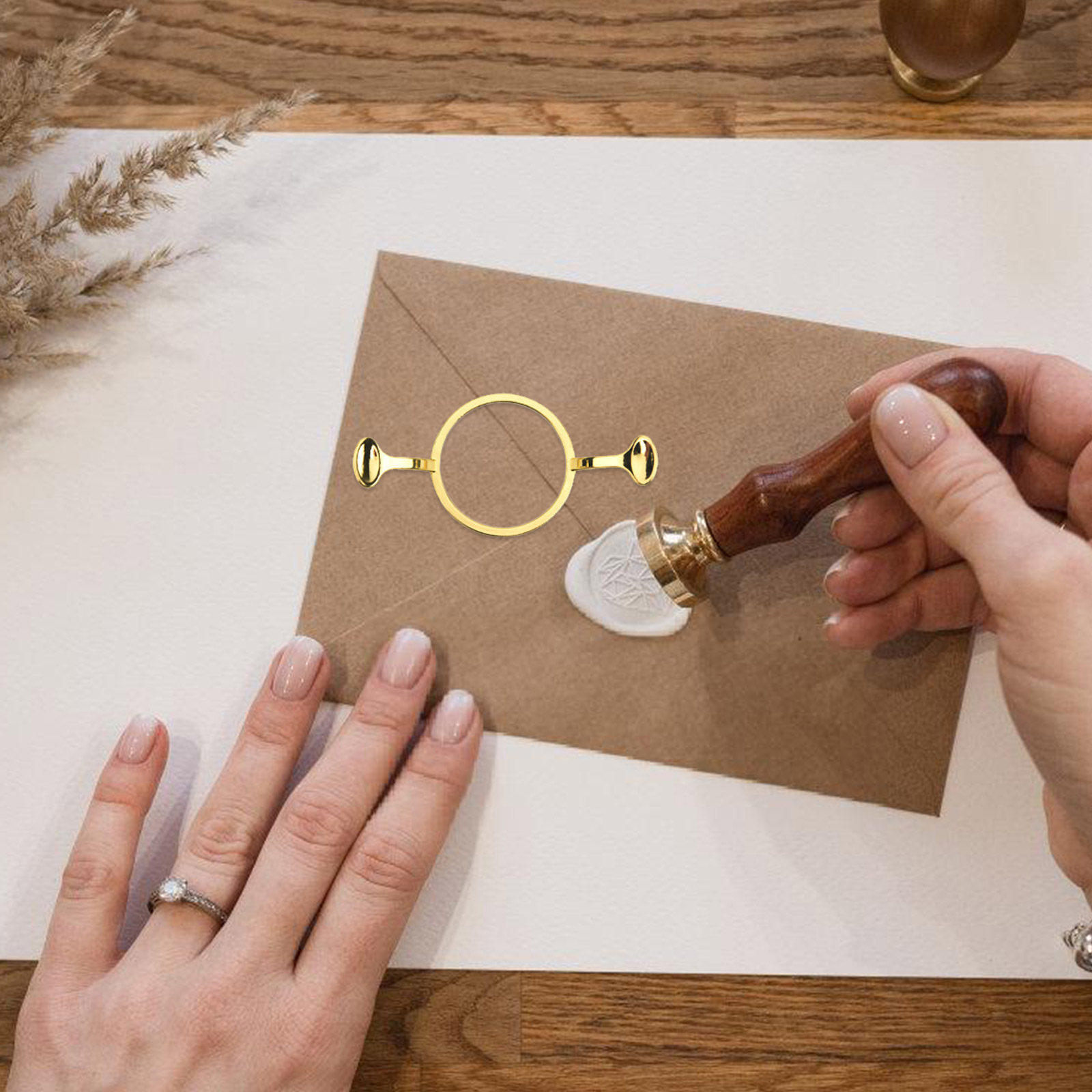 1Set Wax Seal Stamp Kit Metal  – обзор и цена Wax Seal Letter Kit