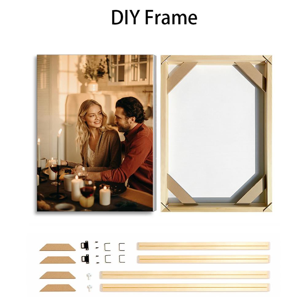 1 Pc Custom Photos with DIY Wo – обзор и цена Engraved Wood Frame