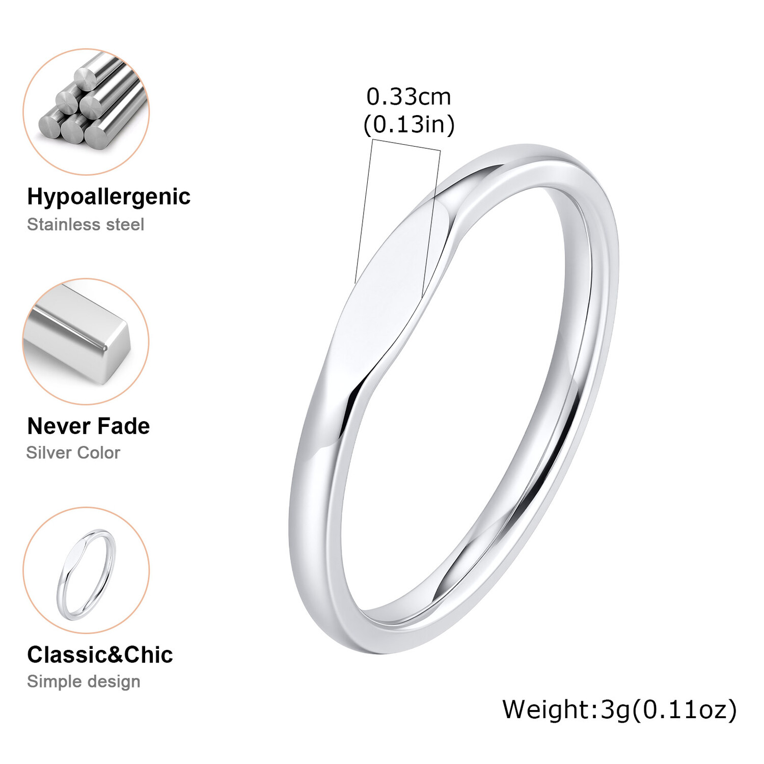 Minimalist Couple Ring for Men – обзор и цена Initial Ring Custom