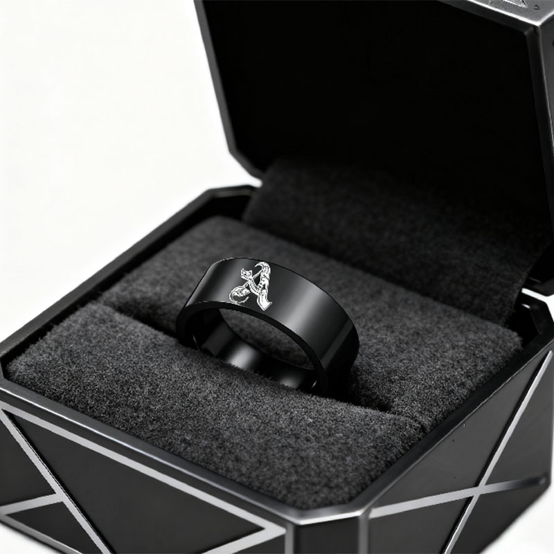 Letdiffery Customized Engraved – обзор и цена Initial Ring Custom