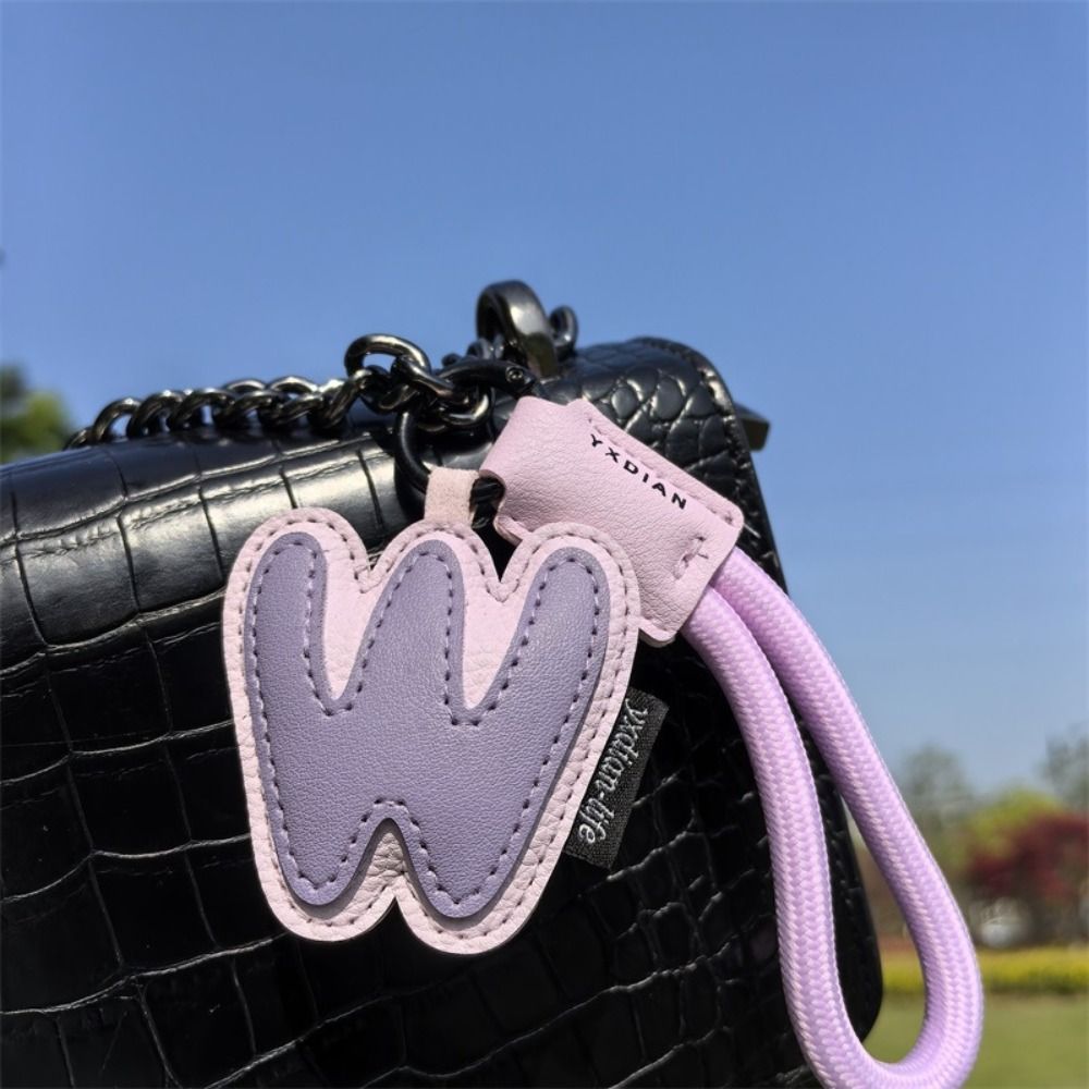 Sweet 26 Letter Keychain PU Le – обзор и цена Monogram Keychain Leather