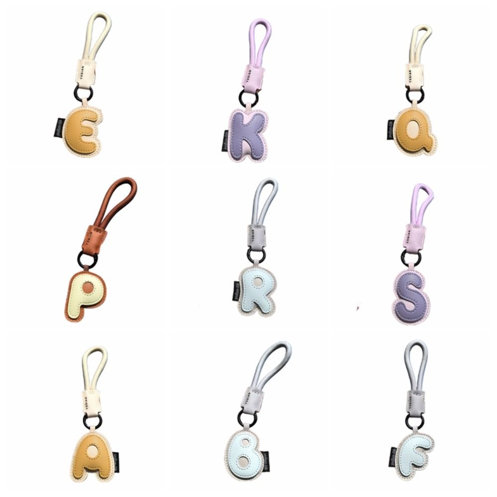 Sweet 26 Letter Keychain PU Le – обзор и цена Monogram Keychain Leather