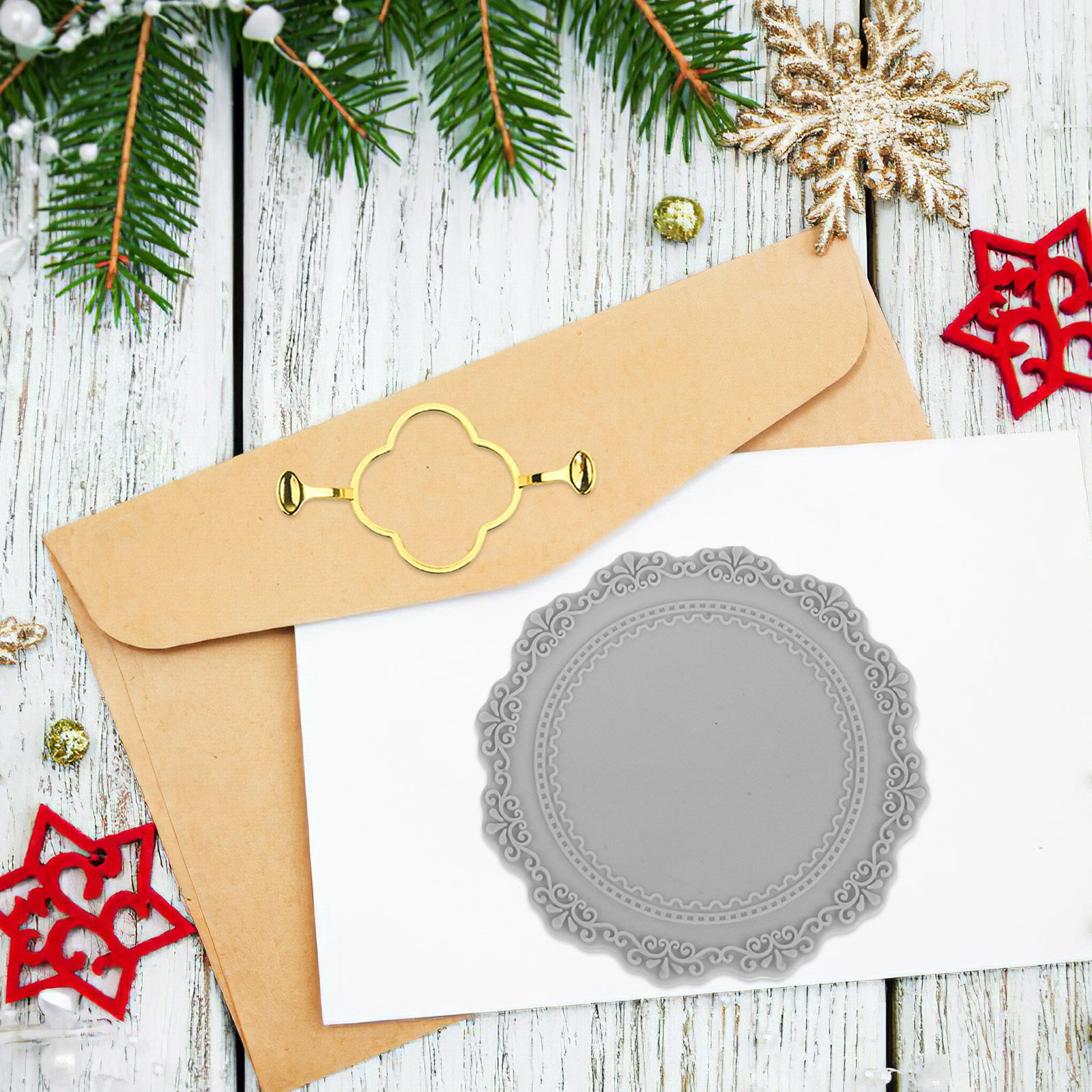 1Set Wax Seal Stamp Kit Metal  – обзор и цена Wax Seal Letter Kit