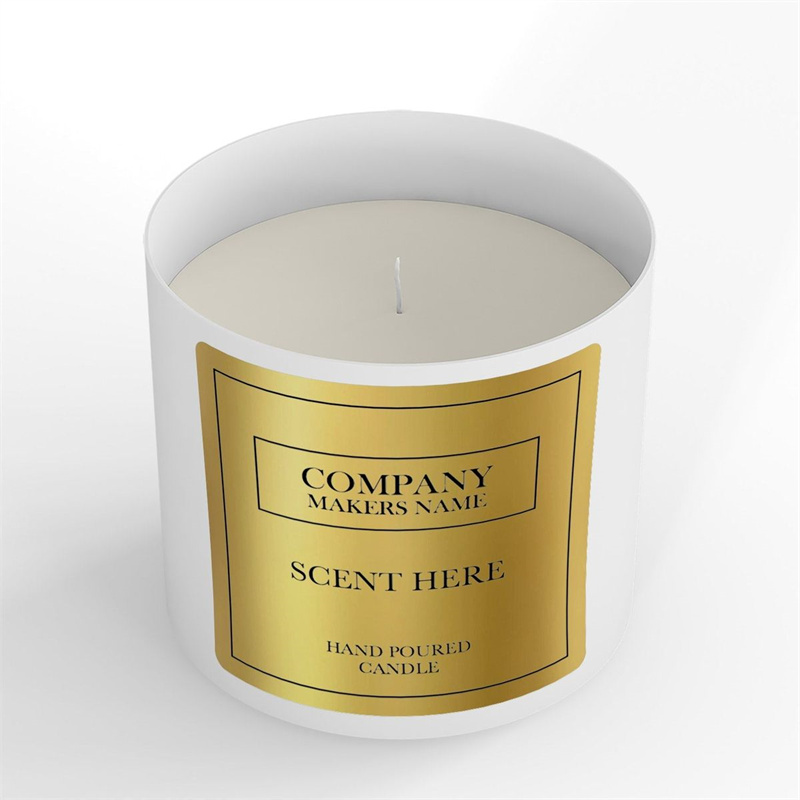 Custom 3D Embossed Gold Foil A – обзор и цена Personalised Candle Label