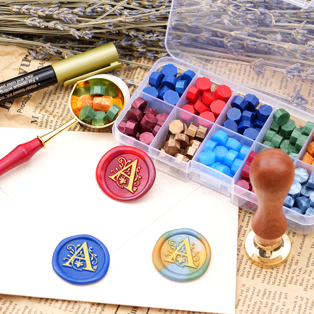 A-Z letter Wax Seal Stamp Kit  – обзор и цена Wax Seal Letter Kit