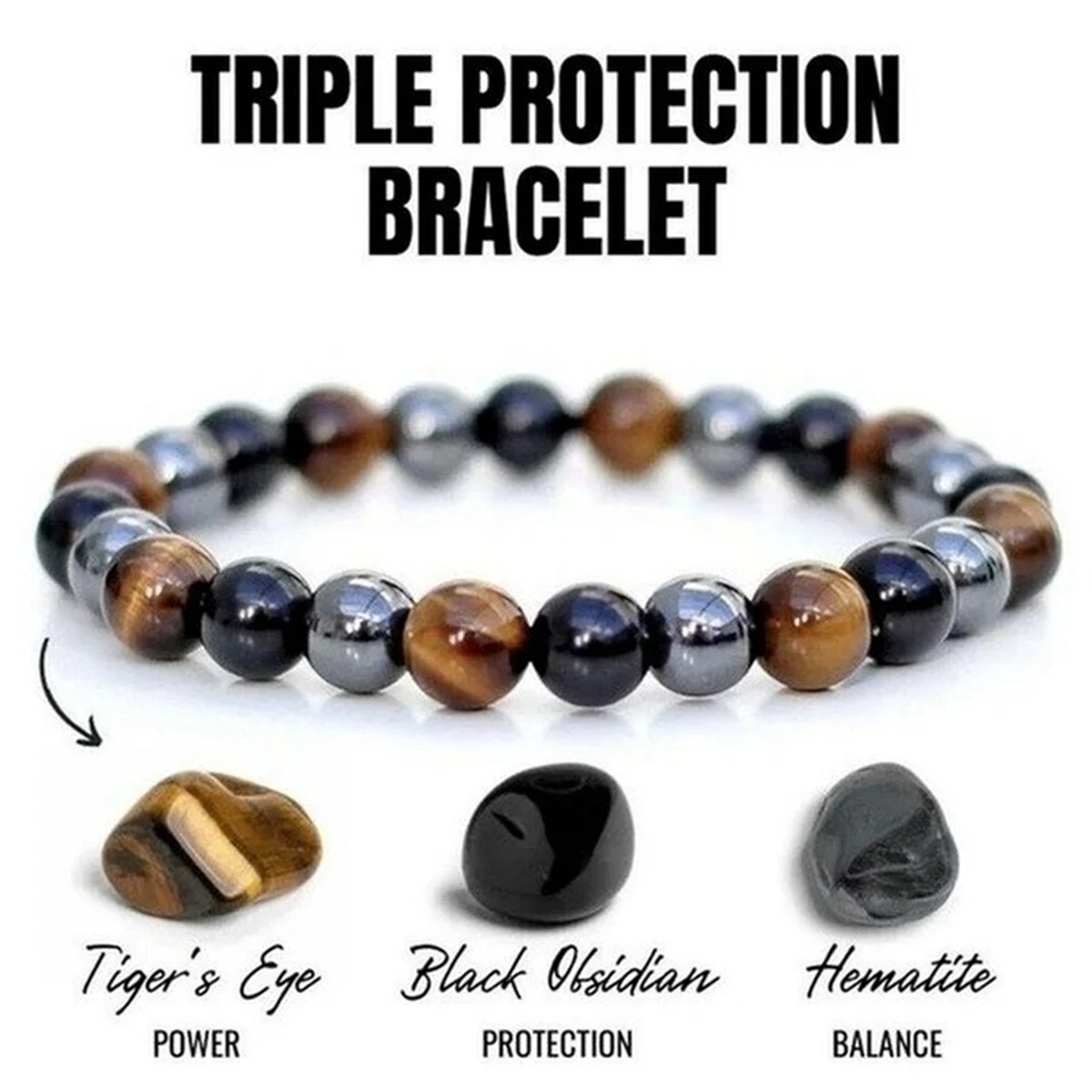Man Bracelets Magnetic Hematit – обзор и цена Coordinates Bracelet