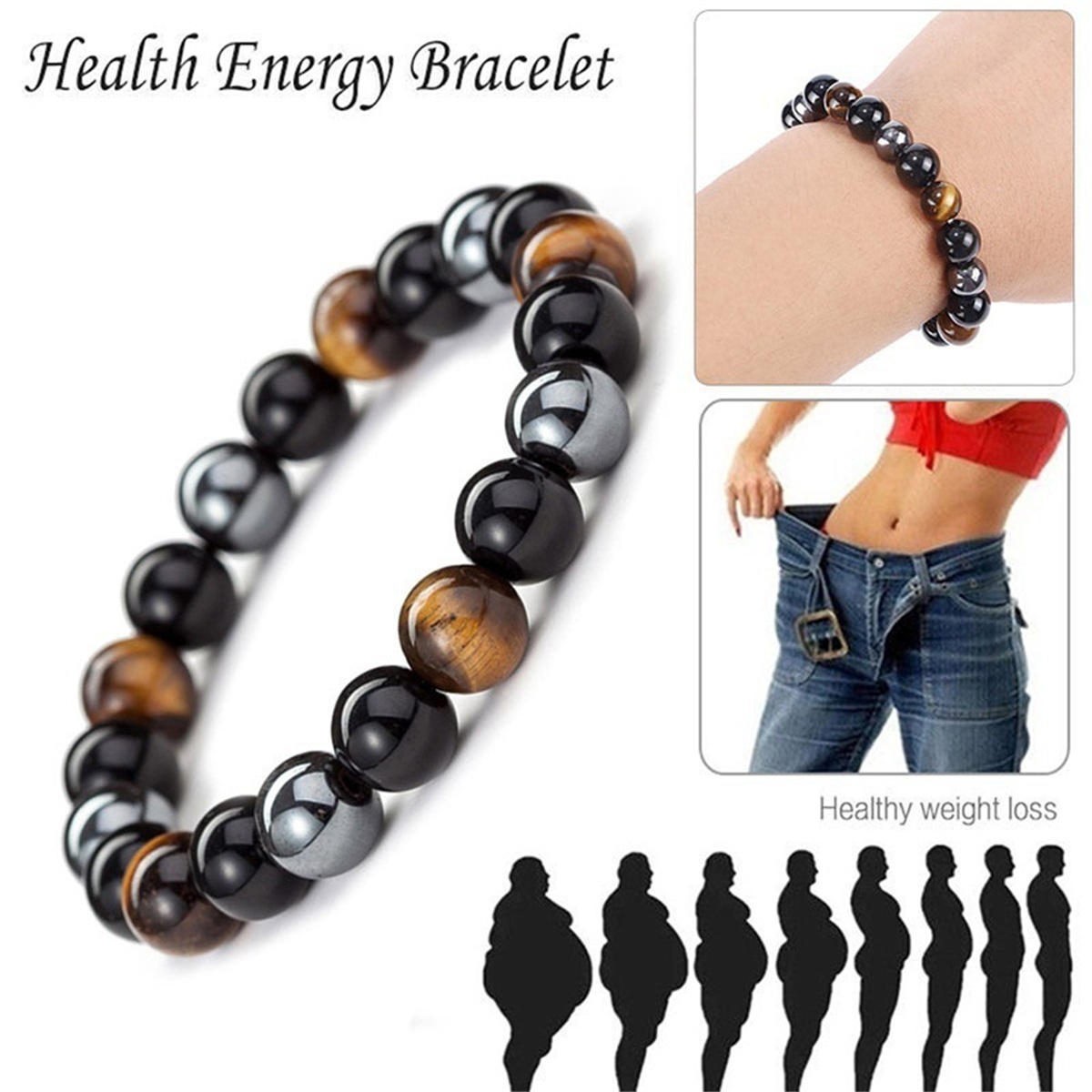 Man Bracelets Magnetic Hematit – обзор и цена Coordinates Bracelet