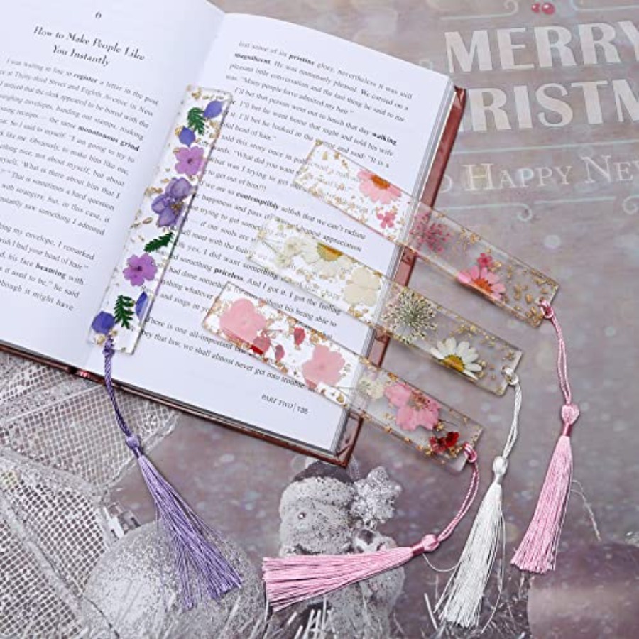 Bookmarks for Women, Book Mark – обзор и цена Dried Flower Bookmark