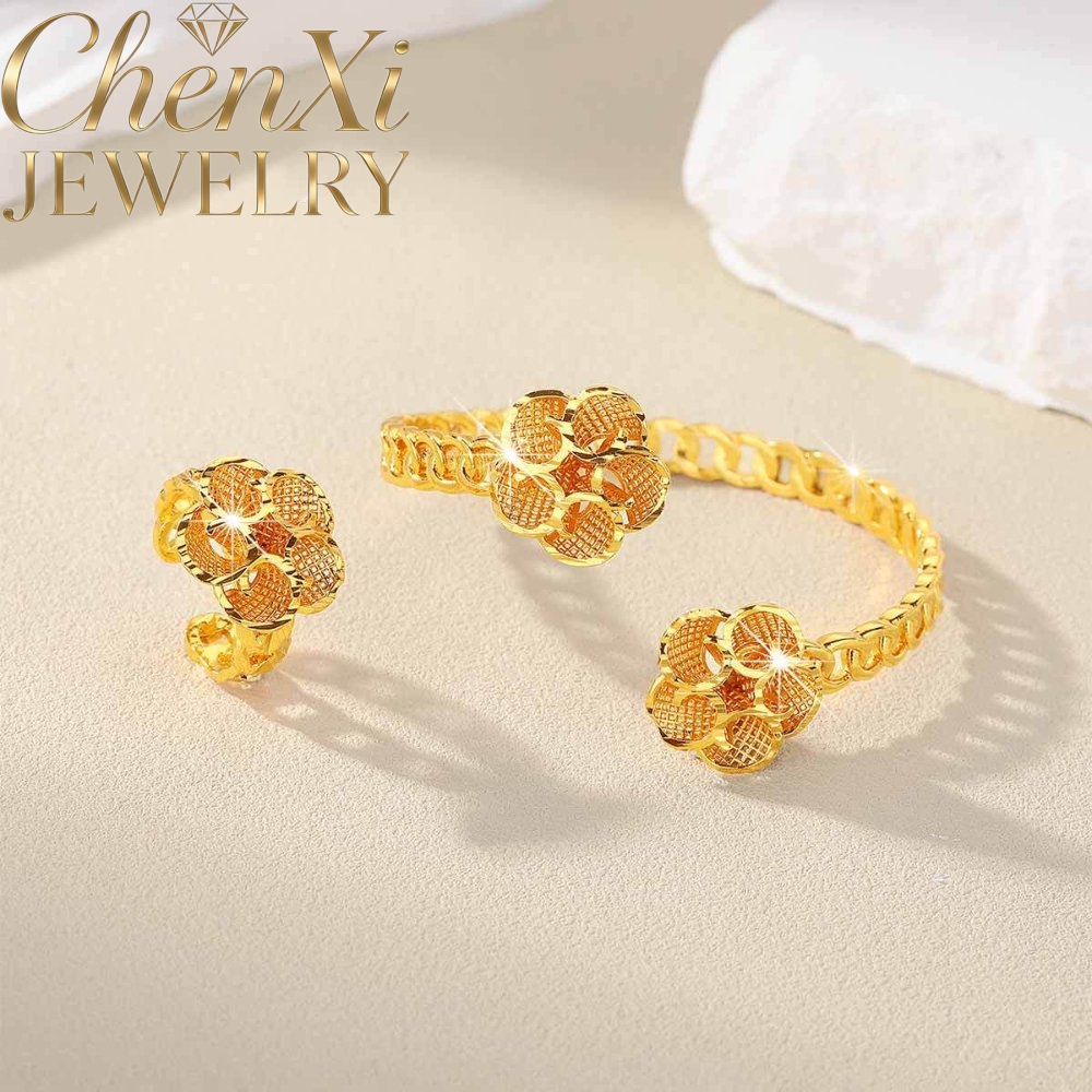 Sand Gold Floral Open-End Bang – обзор и цена Coordinates Bracelet