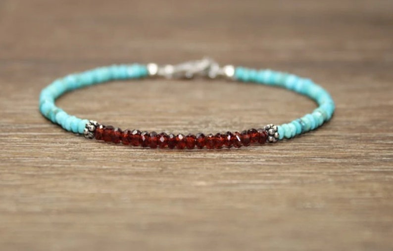 Garnet & Sleeping Beauty Turqu – обзор и цена Coordinates Bracelet