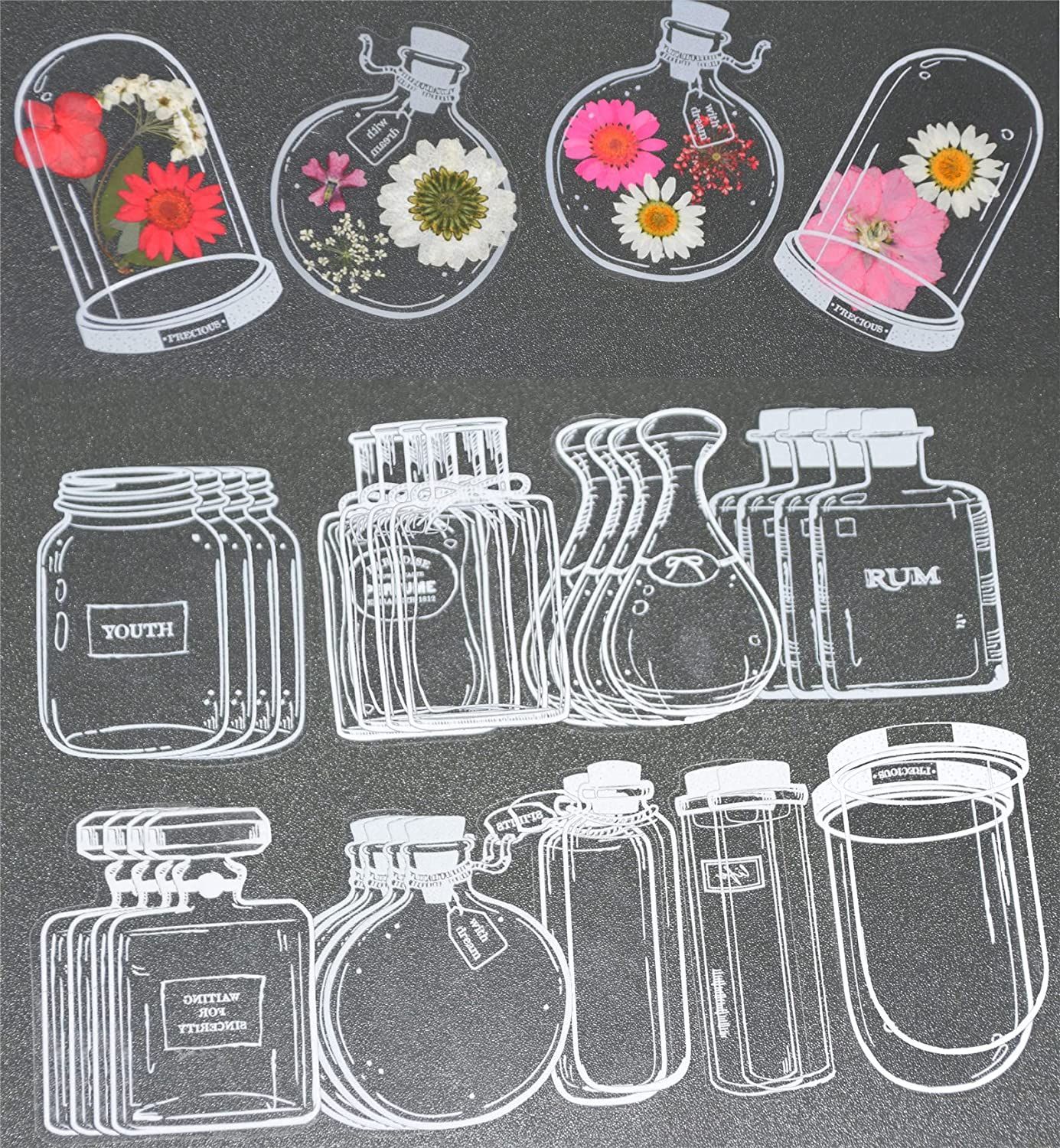 30Pcs Transparent Dried Flower – обзор и цена Dried Flower Bookmark