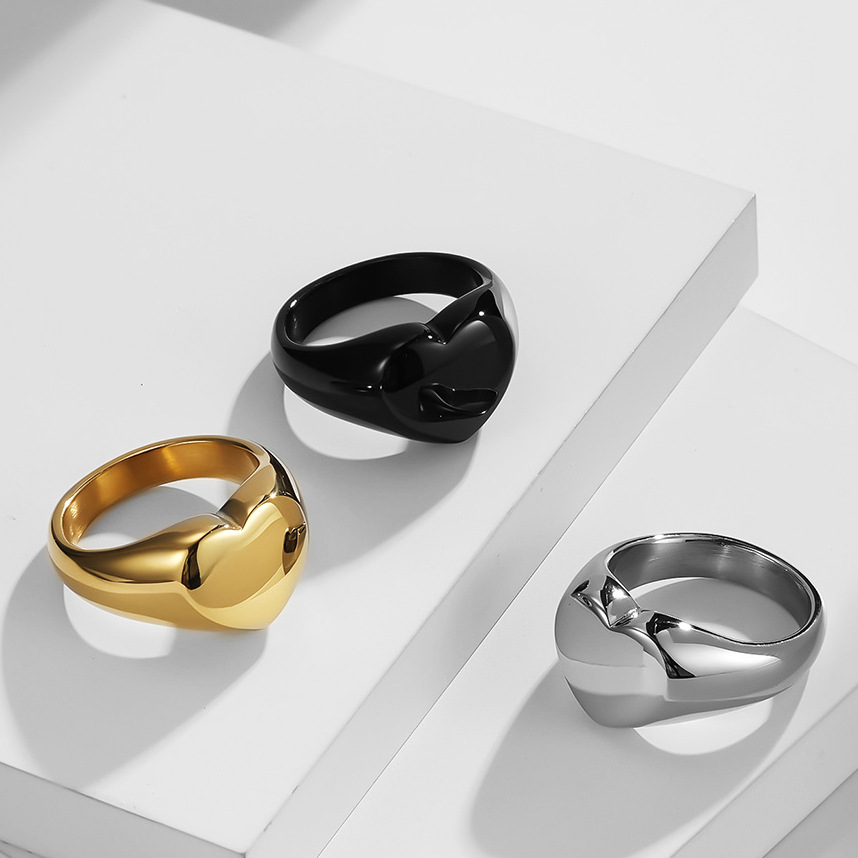 Customized Women Signet Ring C – обзор и цена Initial Ring Custom