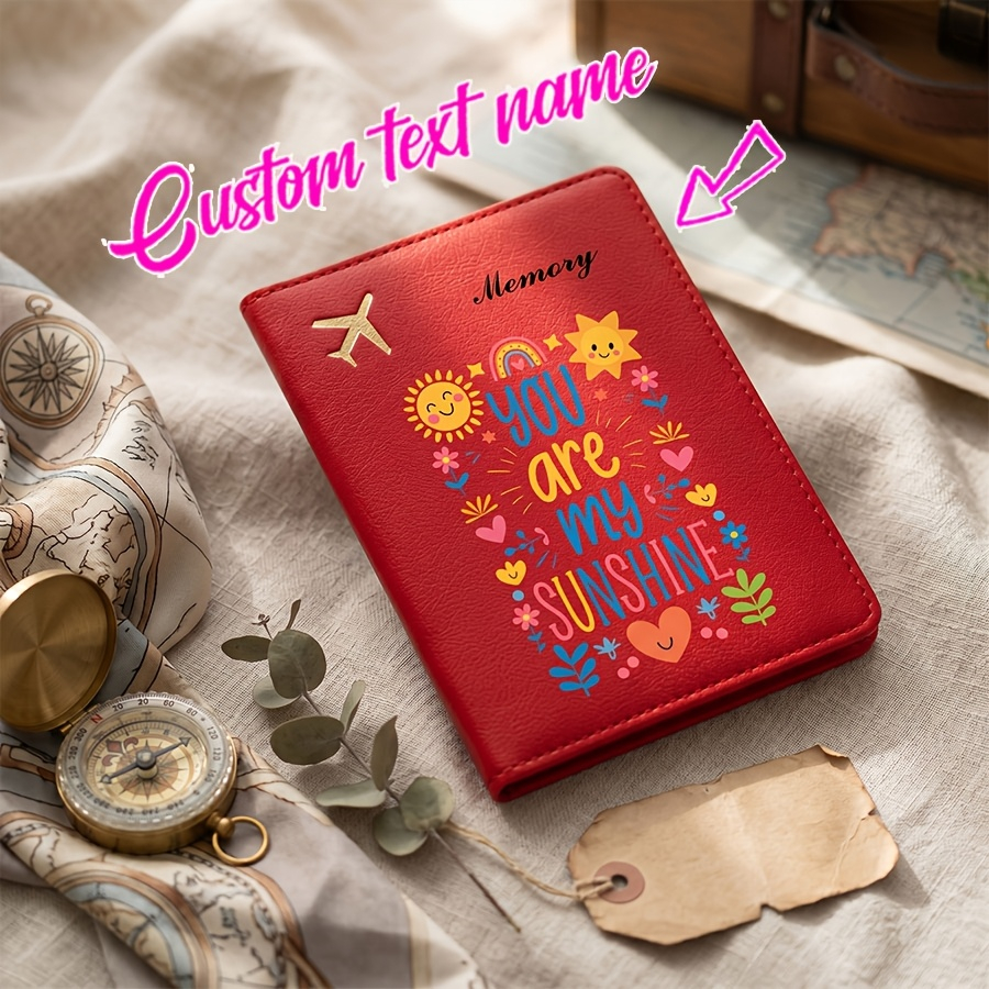Custom rainbow sunshine passpo – обзор и цена Personalized Name Box