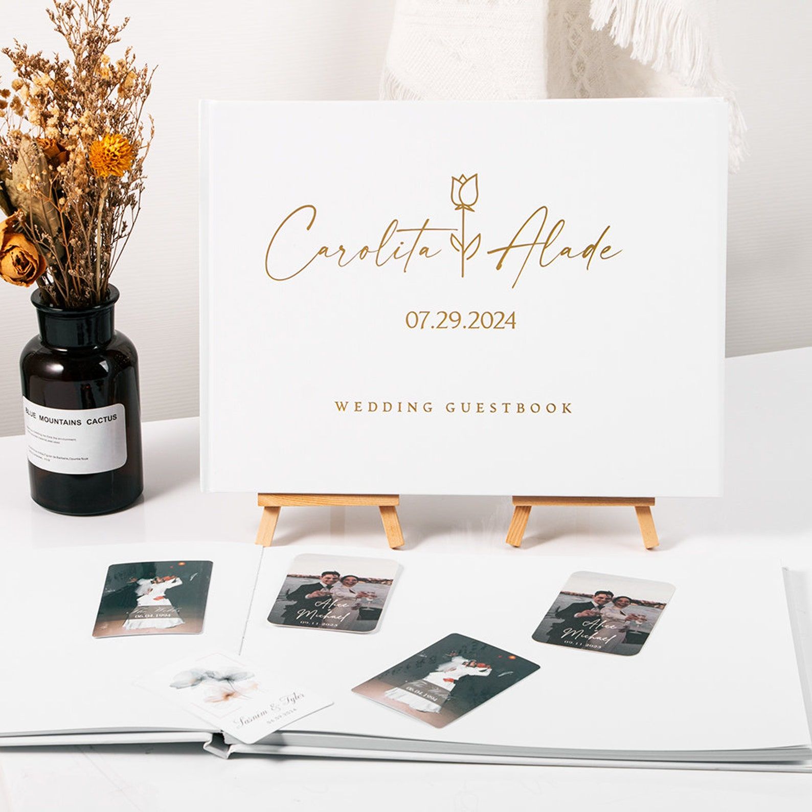 Custom Wedding Guestbook Perso – обзор и цена Custom Photo Book