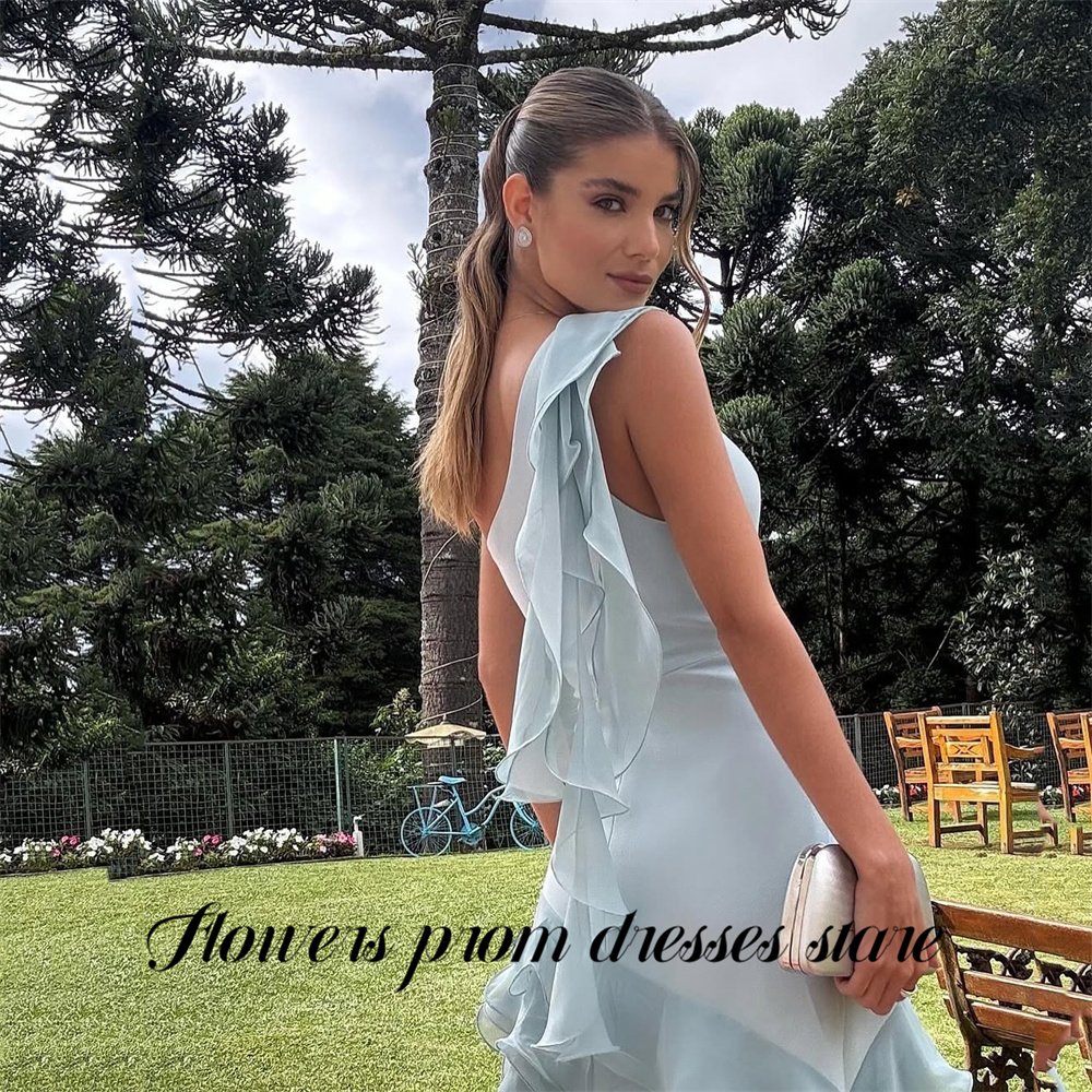 Flowers Sky Blue Party Dress L – обзор и цена Custom Night Sky