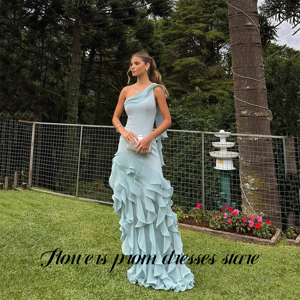 Flowers Sky Blue Party Dress L – обзор и цена Custom Night Sky
